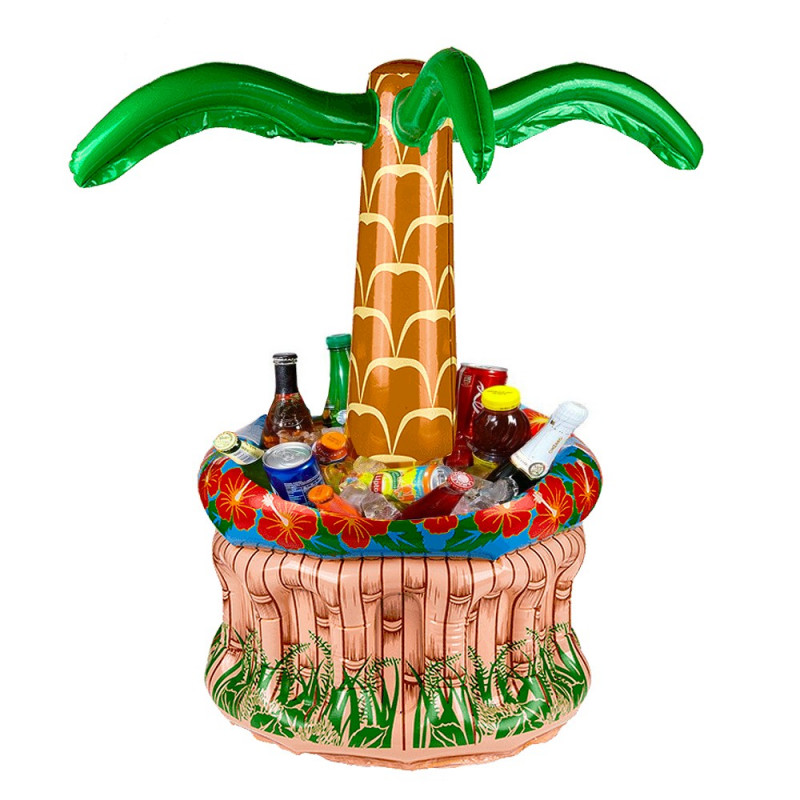 Palmier gonflable rafraîchisseur de boissons