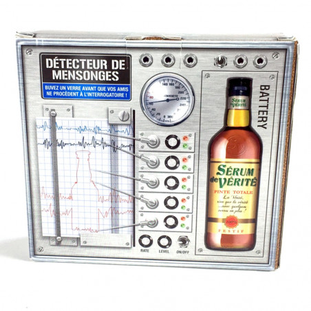 Jeu à boire détecteur de mensonges.