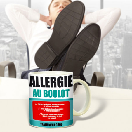 Mug Allergie au  boulot-mycrazystuff