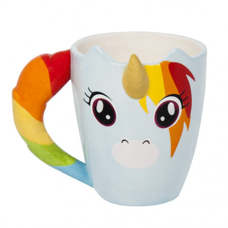 Mug licorne arc-en-ciel