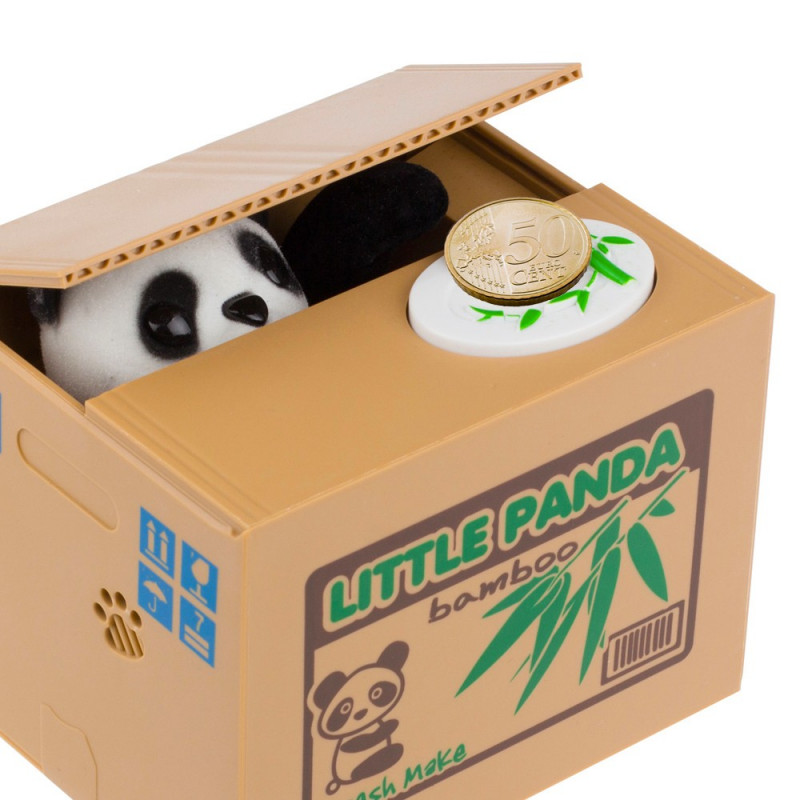 Tirelire Panda voleur