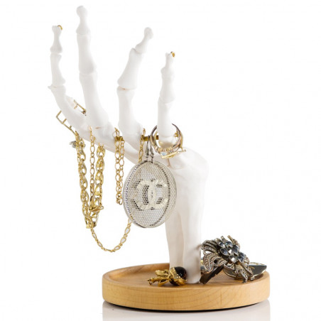 Porte-bijoux Main squelette