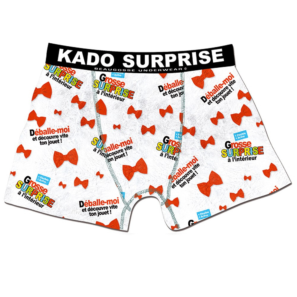 Cadeau homme : Caleçon Boxer Kado Surprise L - 10,95 €