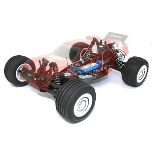 Speedclub truck 1/10 électrique R/C