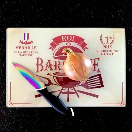 Planche à découper Roi du Barbecue-mycrazystuff