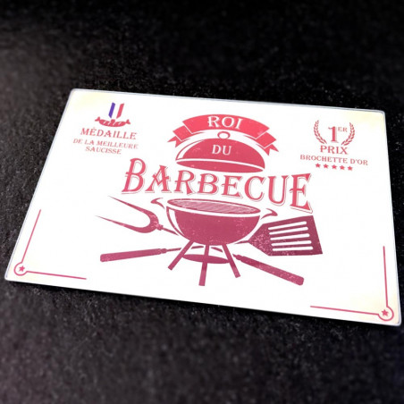 Planche à découper Roi du Barbecue-mycrazystuff