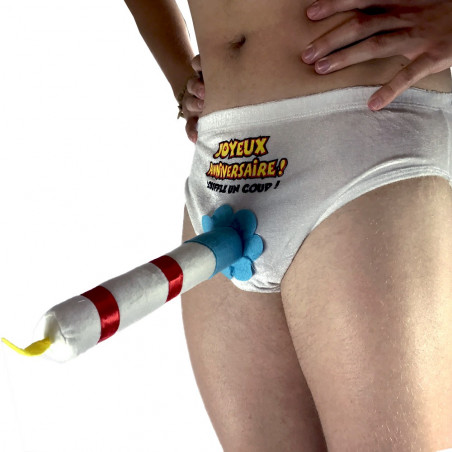 Slip bougie Anniversaire