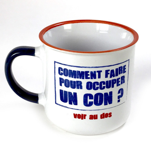 Mug amusant avec un amigos à offrir en cadeau à votre patron