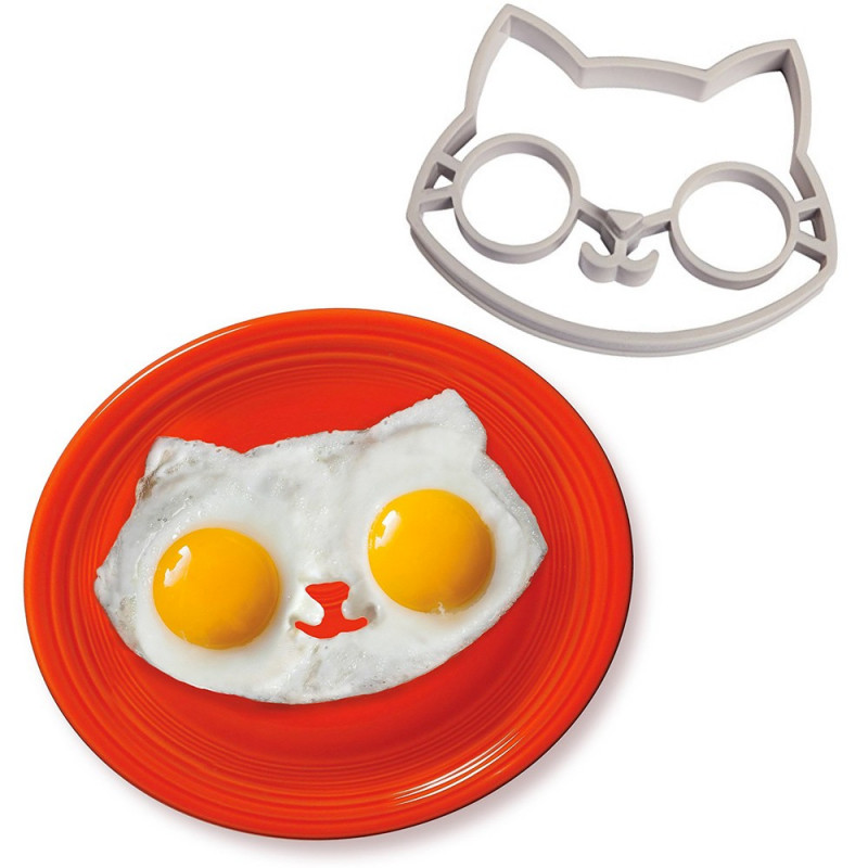 Moule pour oeuf au plat petit chat