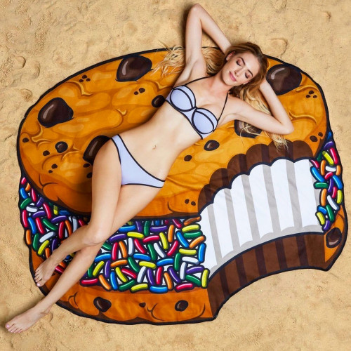 Serviette de plage géante Cookie