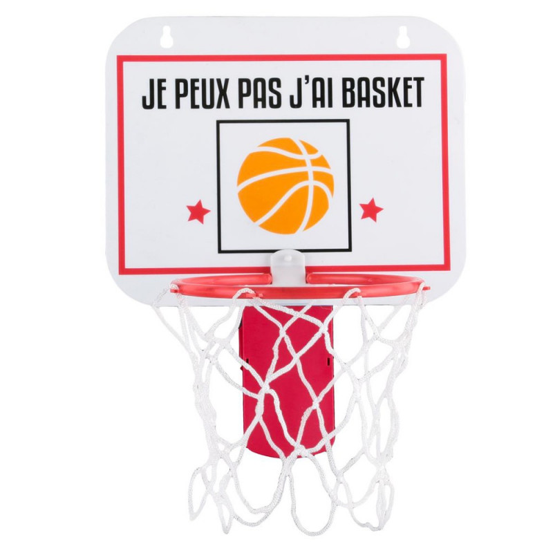 Panier de basket pour poubelle
