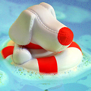 Photo Bouchon de bain P'tit chien