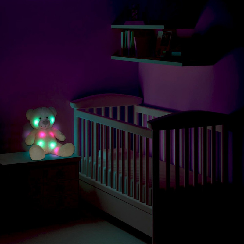 Ours en peluche lumineux
