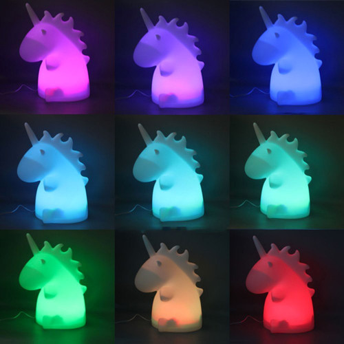 Mini lampe licorne à variation de couleurs