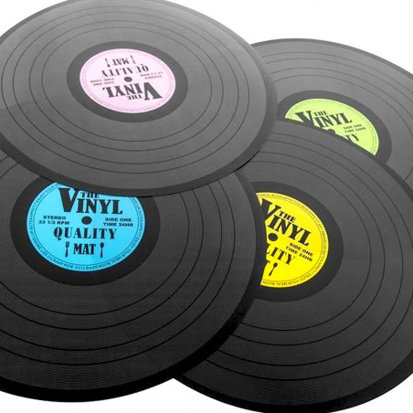 4 sets de table collection vinyle - MyCrazyStuff