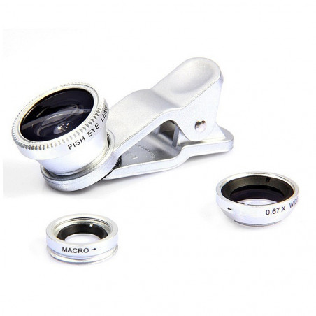 3 objectifs pour smartphone