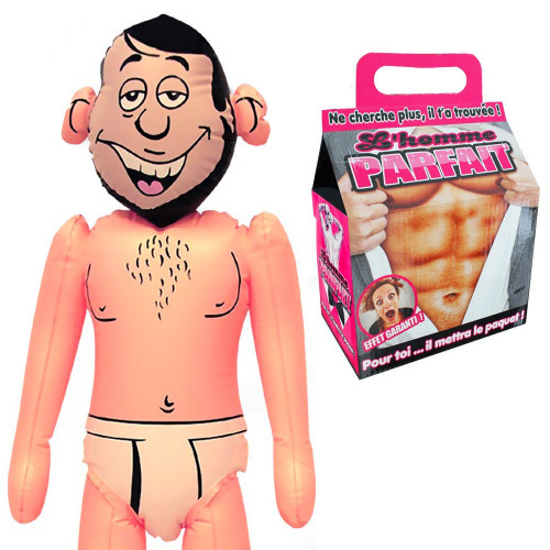 Poupée Gonflable L’Homme Parfait – Cadeau Humoristique pour Femme - Mycrazystuff