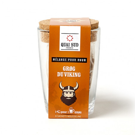Kit tasse et infusettes pour Grog du viking