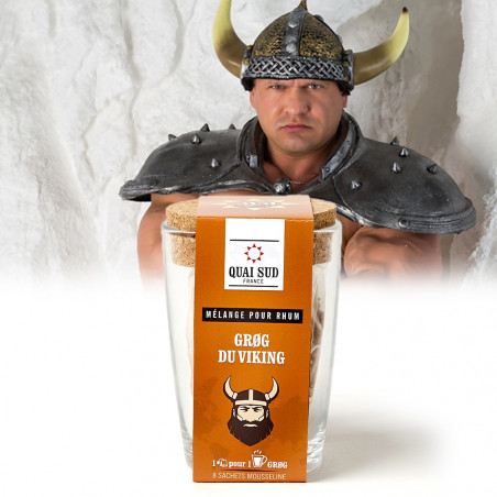 Kit tasse et infusettes pour Grog du viking