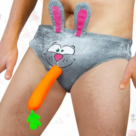 Slip humoristique Jeannot carotte