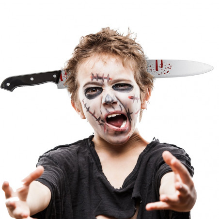Serre-tête couteau ensanglanté