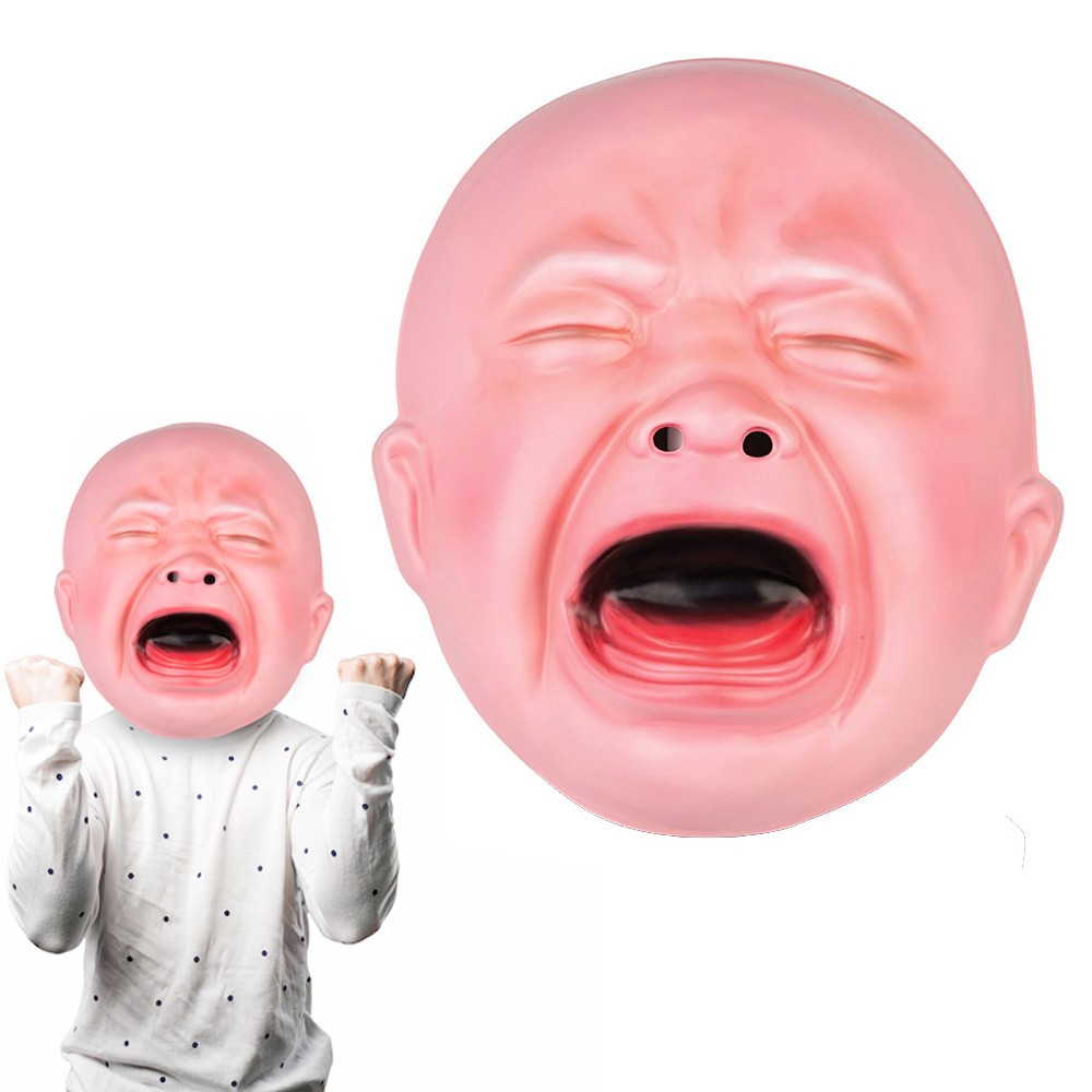 Masque géant de bébé