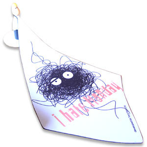 Vente Tapis souris "I hate monday"