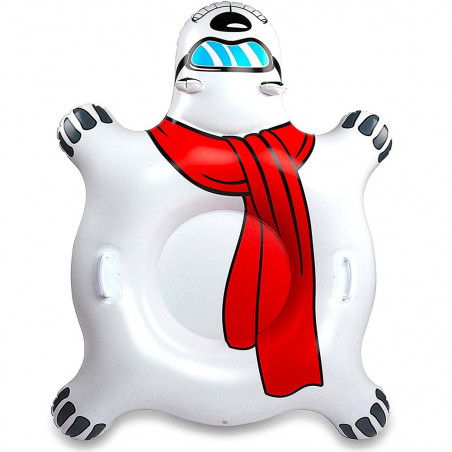 Luge gonflable ours polaire