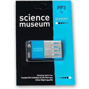 Vente Pile alcaline 9V sans mercure ni cadmium.