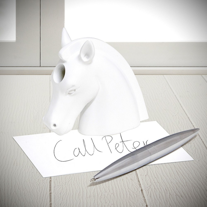 Licorne porte-stylo et presse-papier