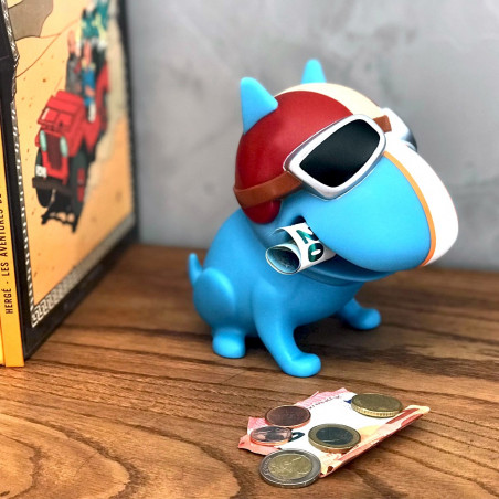 Tirelire chien street racer