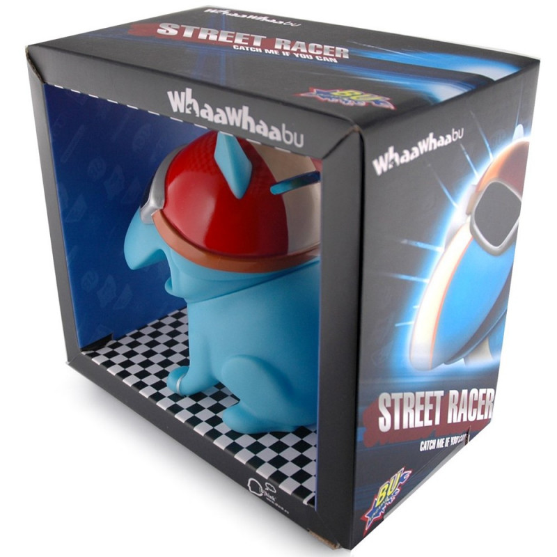 Tirelire chien street racer