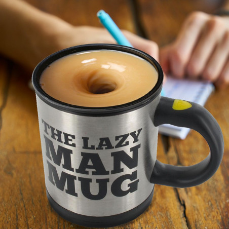 The Lazy Mug avec mélangeur automatique