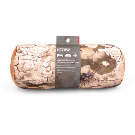 Coussin microbilles Bûche platane