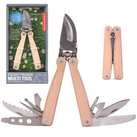 Sécateur de poche multifonctions