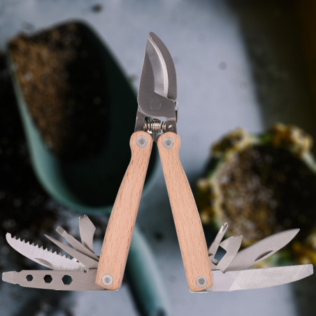 Sécateur de poche multifonctions