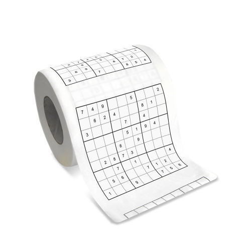 Papier Toilette Sudoku – Papier WC Humoristique - Mycrazystuff