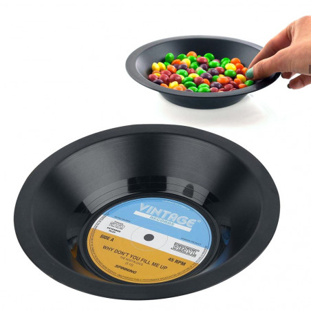 Bol en vinyl recyclé