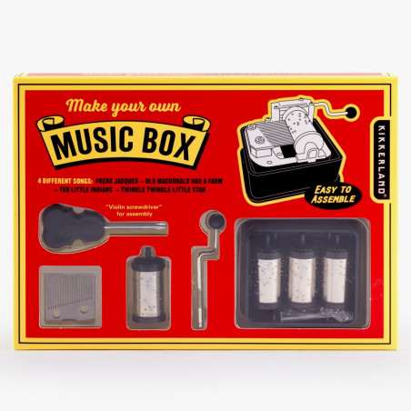 Kit boîte à musique 4 chansons à assembler