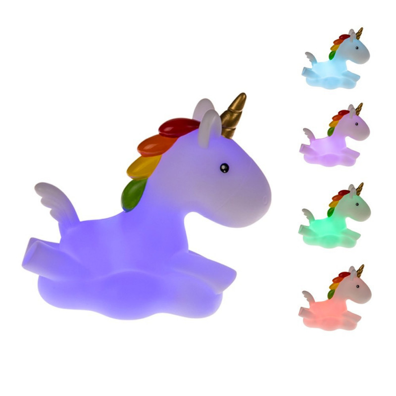 Veilleuse licorne sur un nuage