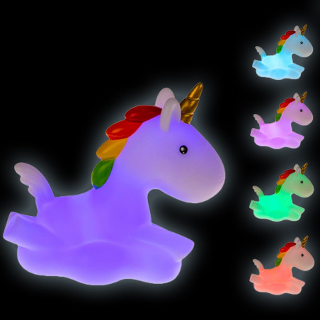 Veilleuse licorne sur un nuage