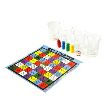 Jeu de l'oie à boire Le bistrot infernal