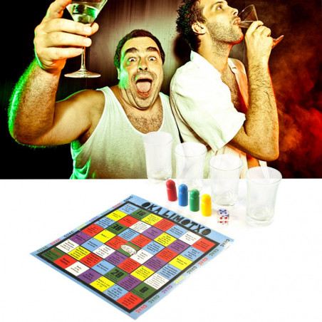 Jeu de l'oie à boire Le bistrot infernal