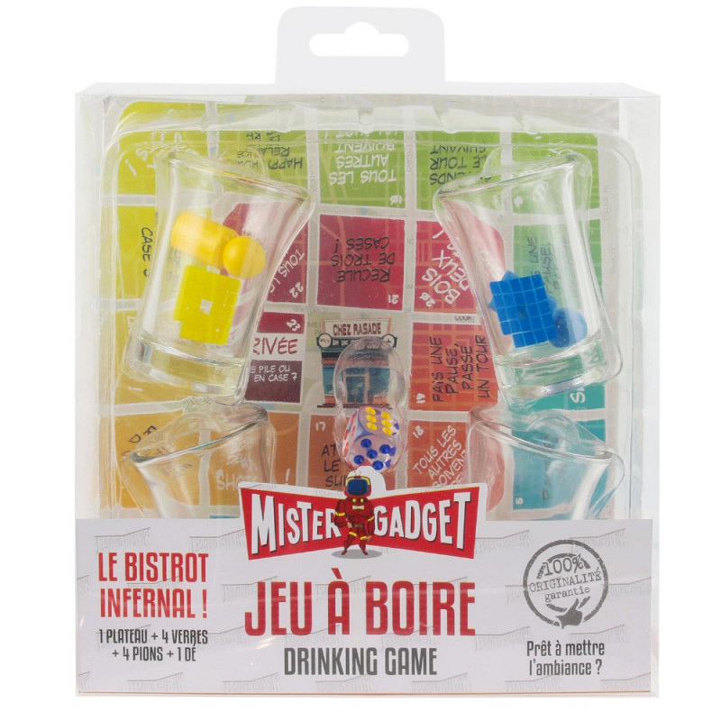Jeu de l'oie à boire Le bistrot infernal
