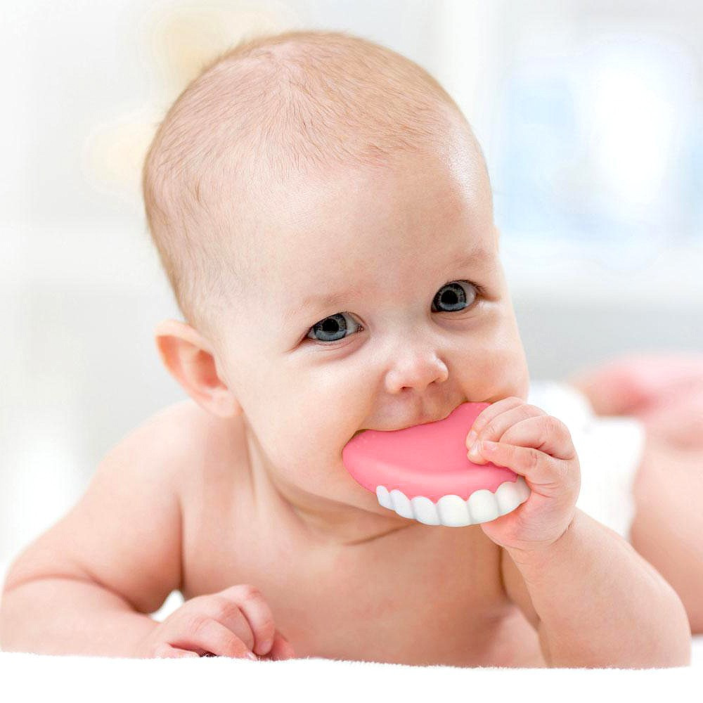 Cadeau bébé : Anneau de dentition Dentier - 10,90 €