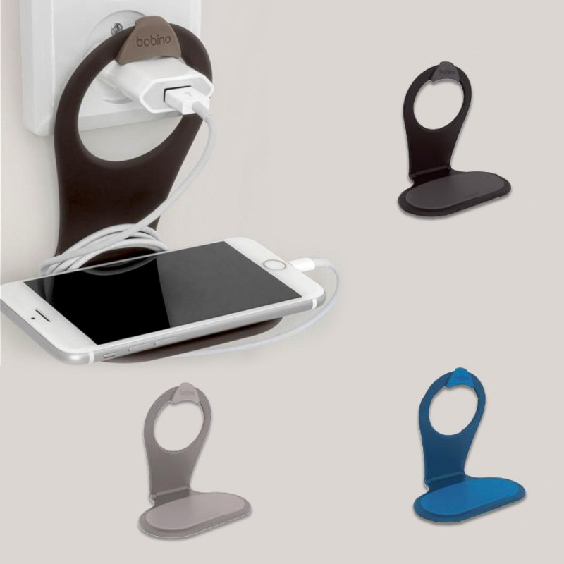Photo Driinn noir, le porte- téléphone astucieux.