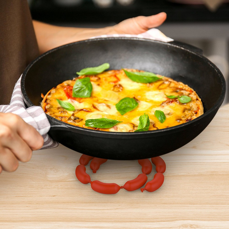 Dessous de plat saucisses