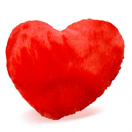 Coussin coeur chauffant