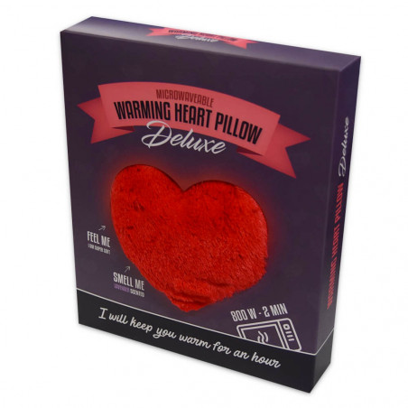 Coussin coeur chauffant