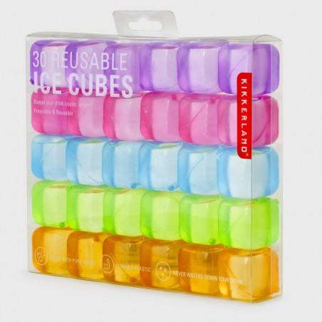 30 glaçons réutilisables